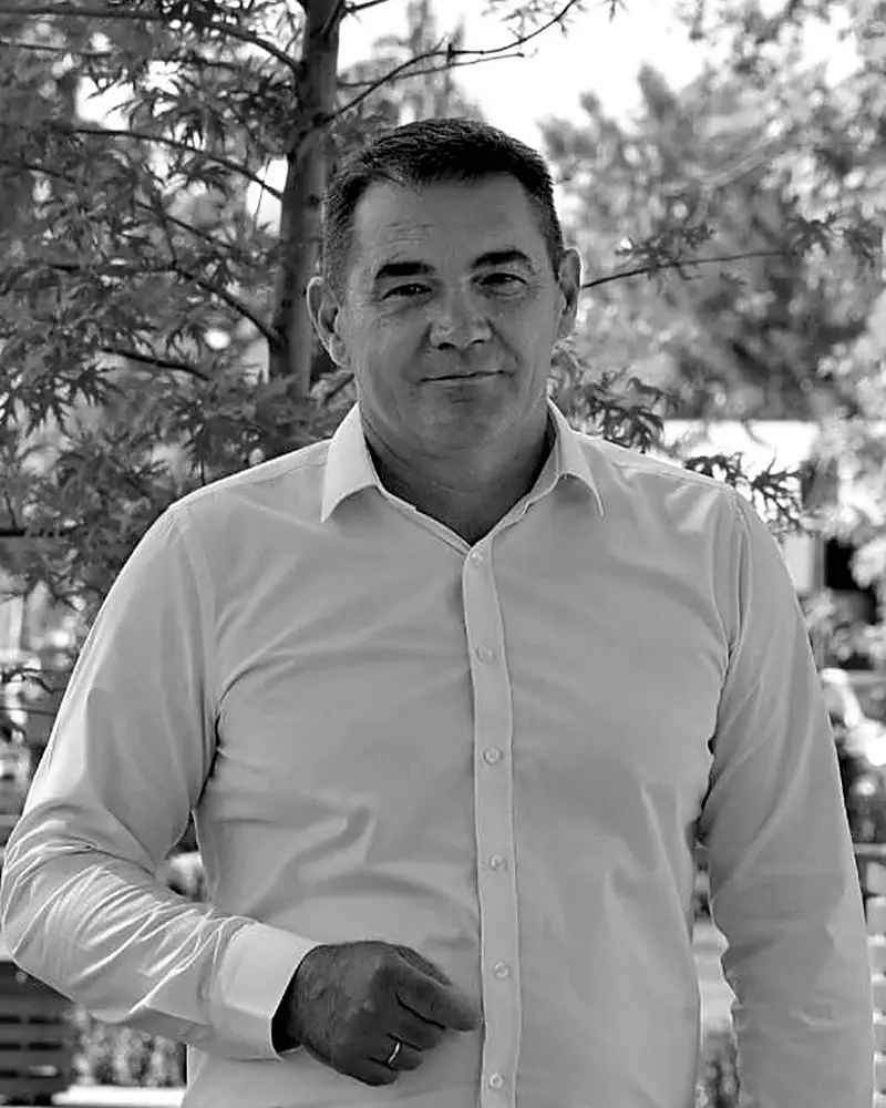Portrait d'Oleksandr Babych, otage civil ukrainien